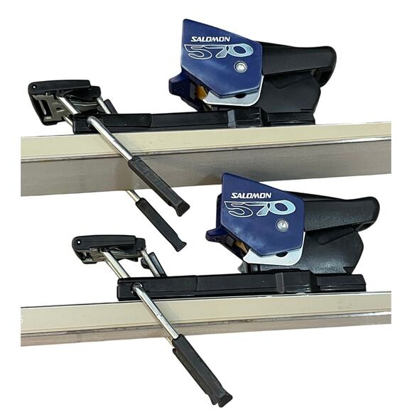 Elan FAS 195cm Skis w/ Salomon 570 Bindings – Vintage Racing Setup - Picture 9 of 16